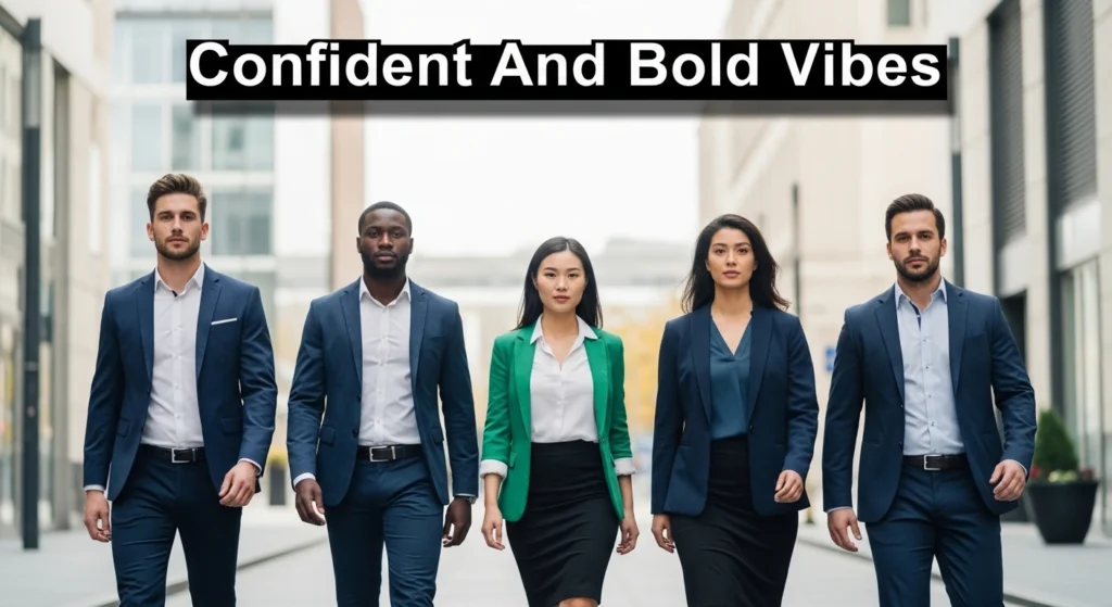 Confident And Bold Vibes