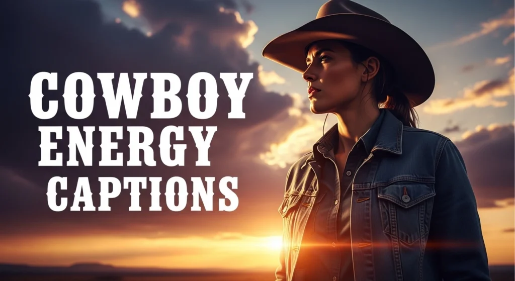 Cowboy Energy Captions