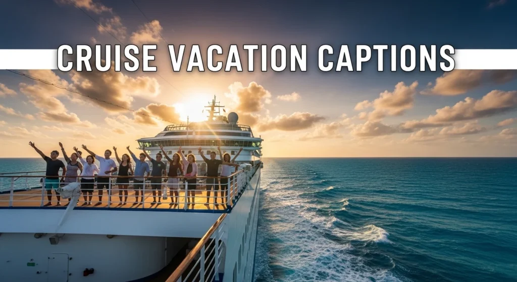 Cruise Vacation Captions