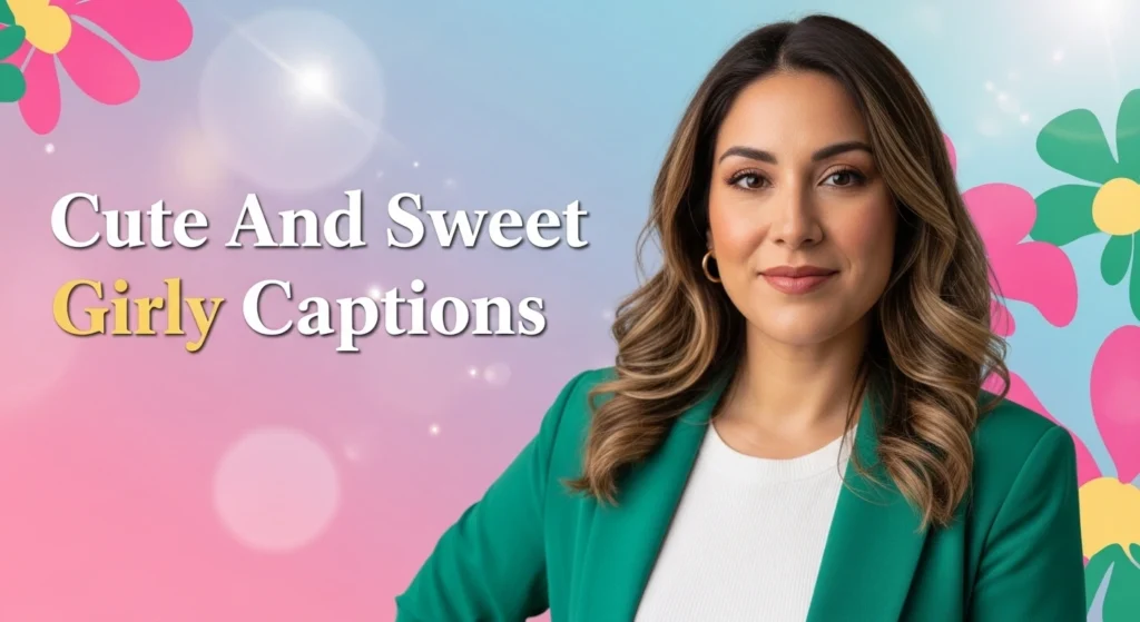 Cute And Sweet Girly Captions