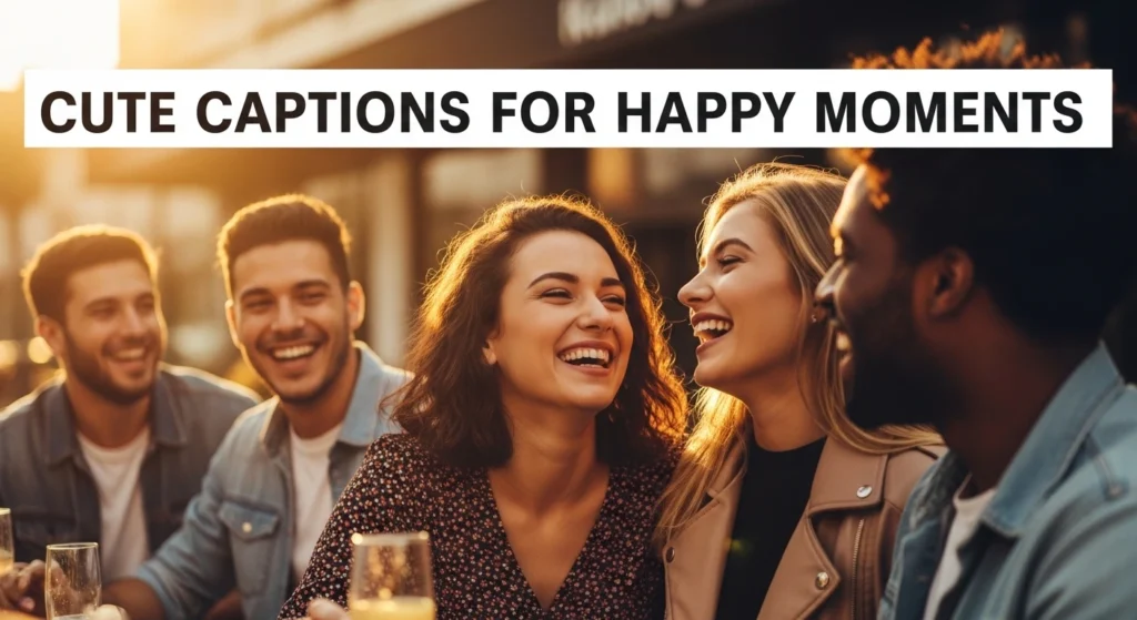 Cute Captions For Happy Moments