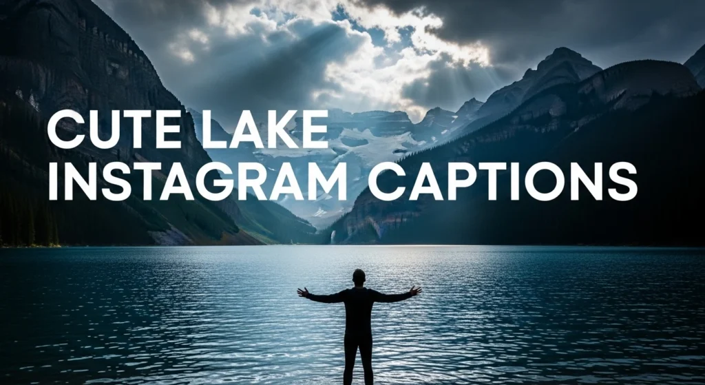 Cute Lake Instagram Captions