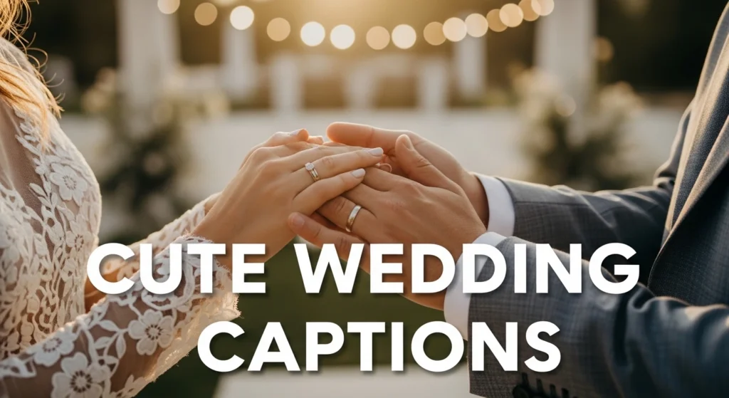 Cute Wedding Captions