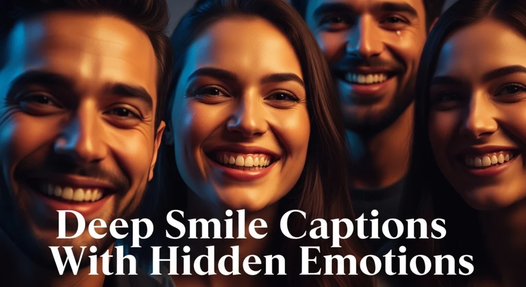 deep smile captions with hidden emotions