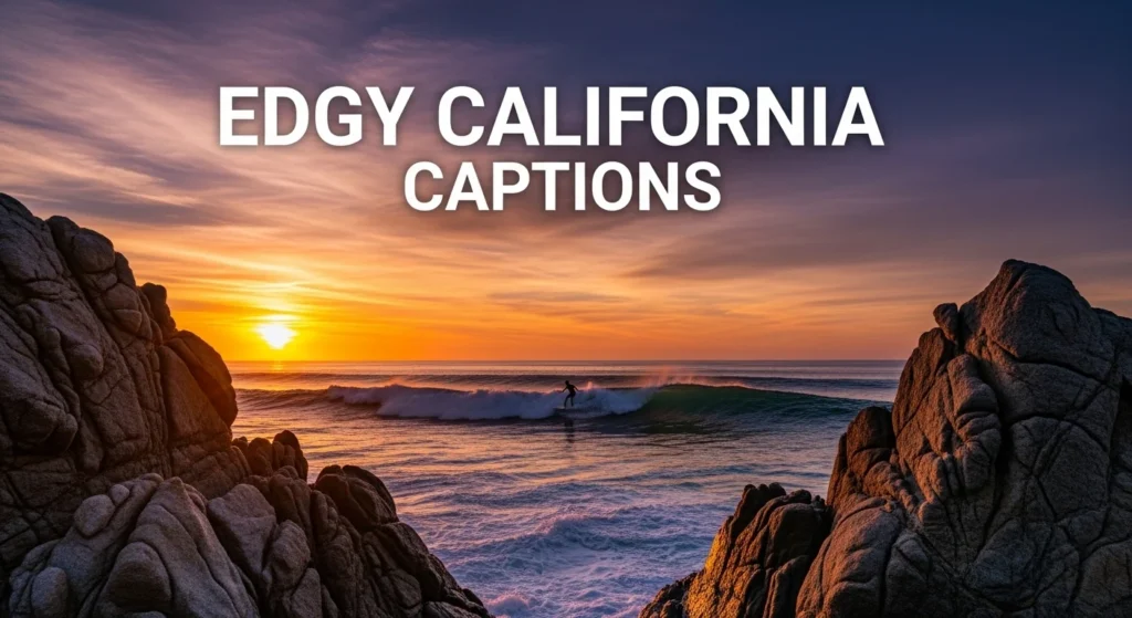 Edgy California Captions
