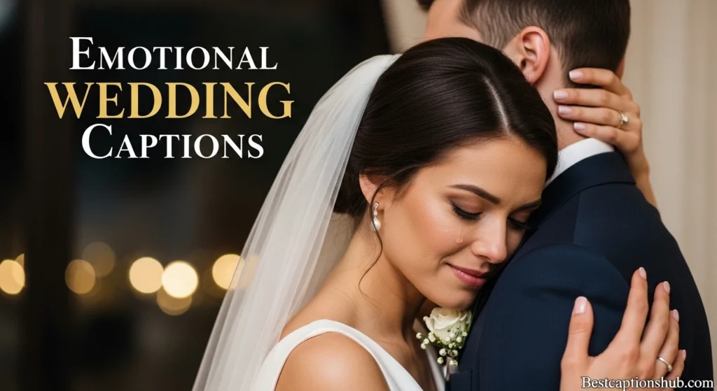 Emotional Wedding Captions