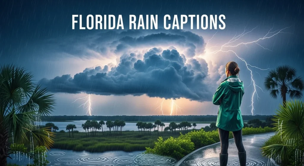 Florida Rain Captions