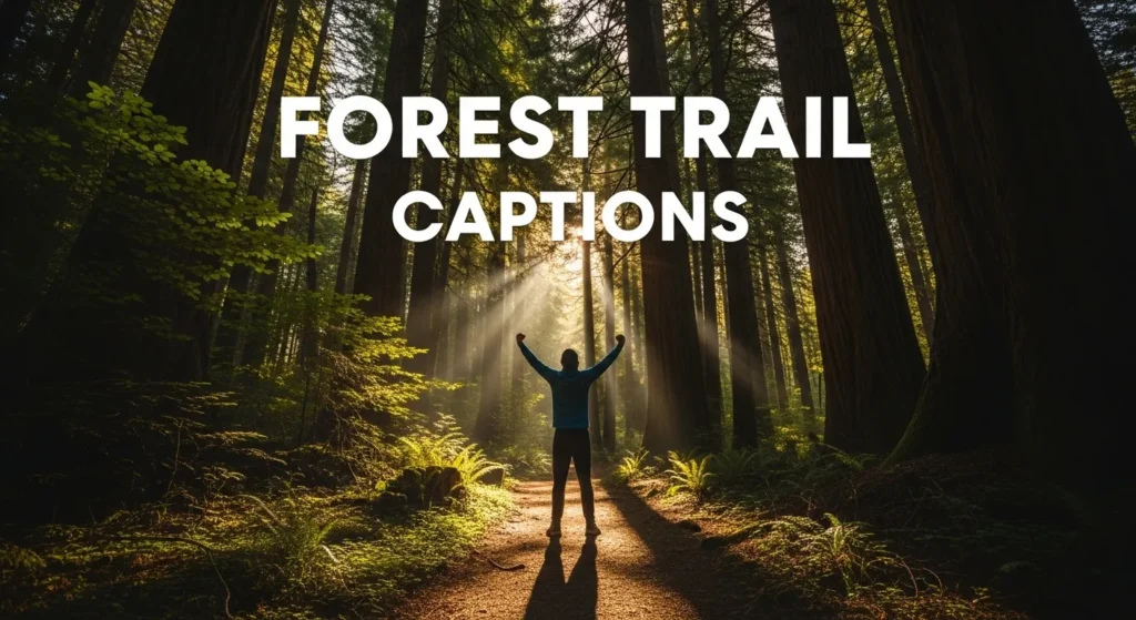 Forest Trail Captions