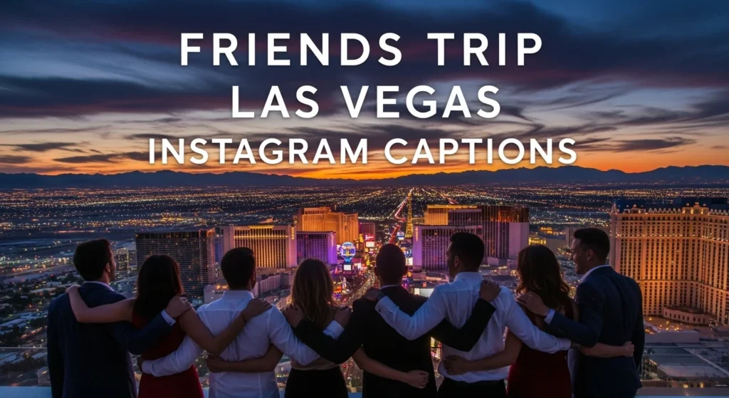 Friends Trip Las Vegas Instagram Captions