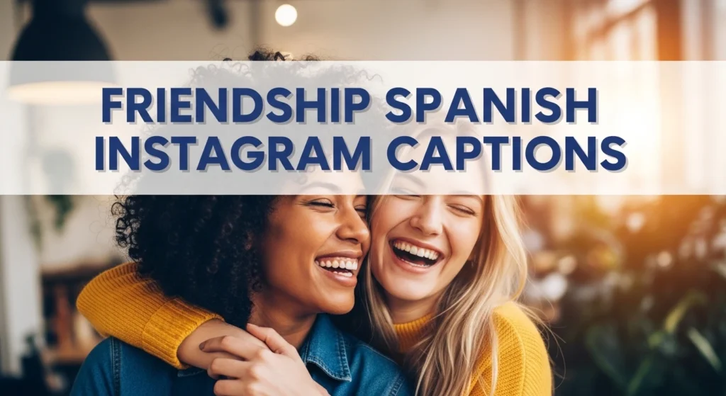 Friendship Spanish Instagram Captions