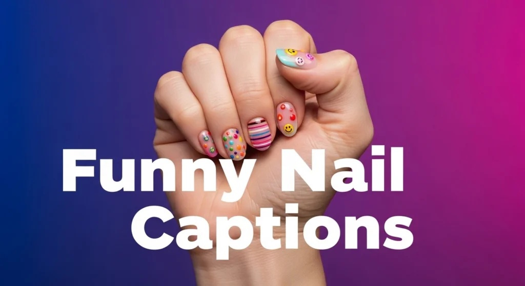Funny Nail Captions