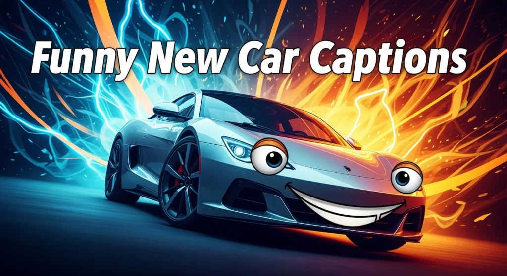 Funny New Car Captions
