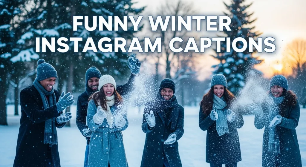 Funny Winter Instagram Captions