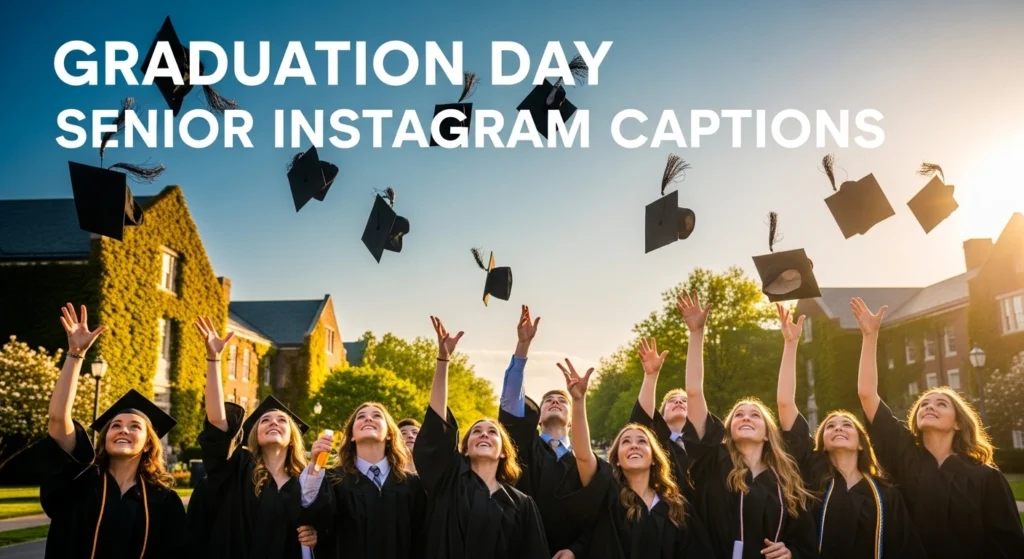 Graduation Day Senior Instagram Captions