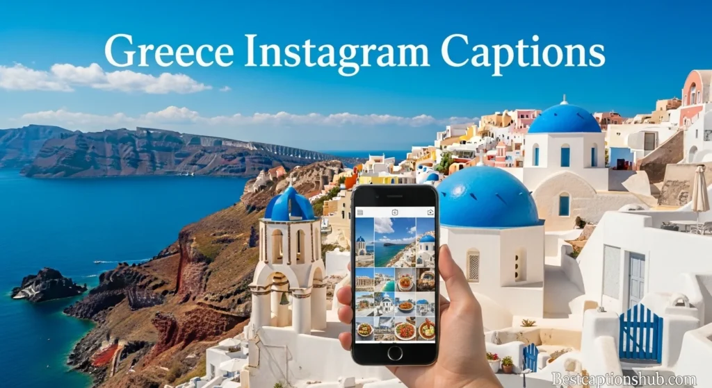 Greece Instagram Captions