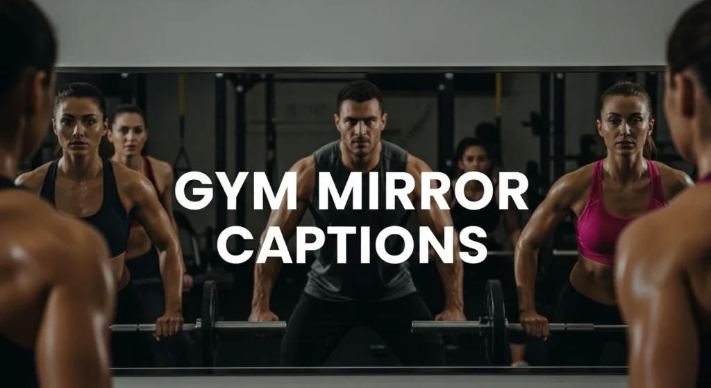 Gym Mirror Captions