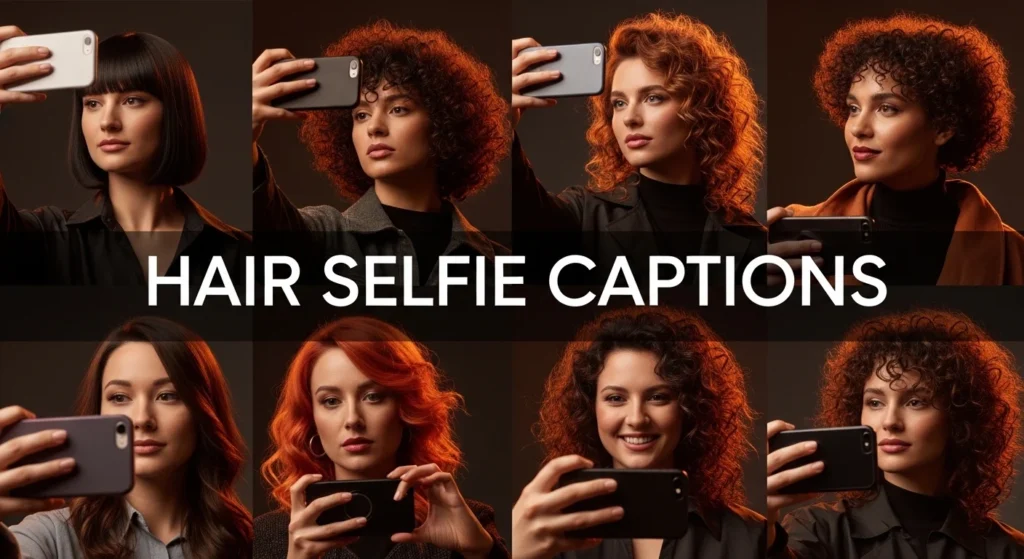 Hair Selfie Captions