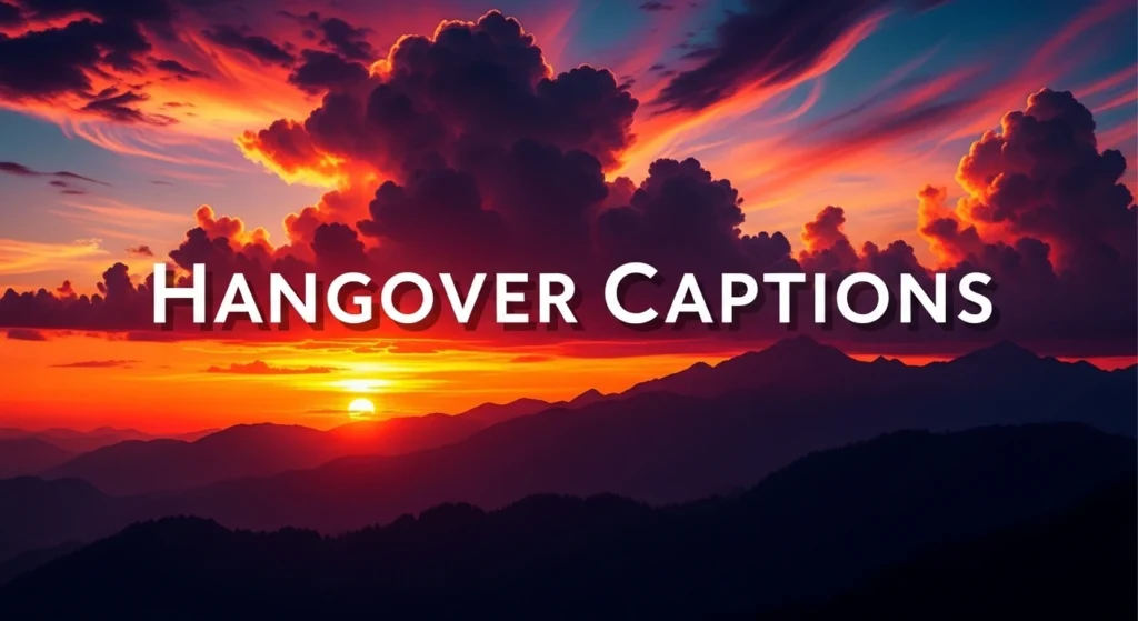 Hangover Captions