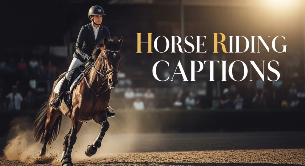 Horse Riding Captions