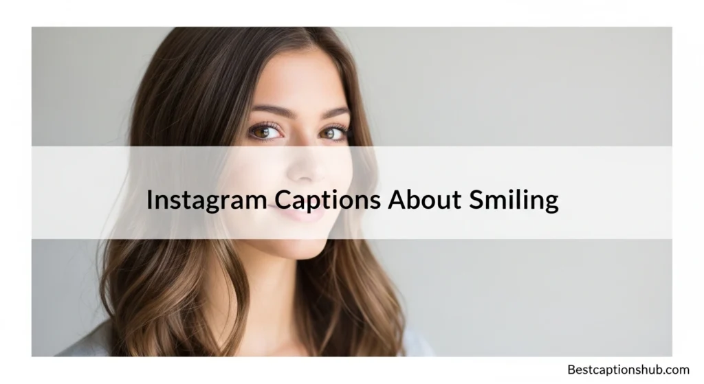 Instagram Captions About Smiling
