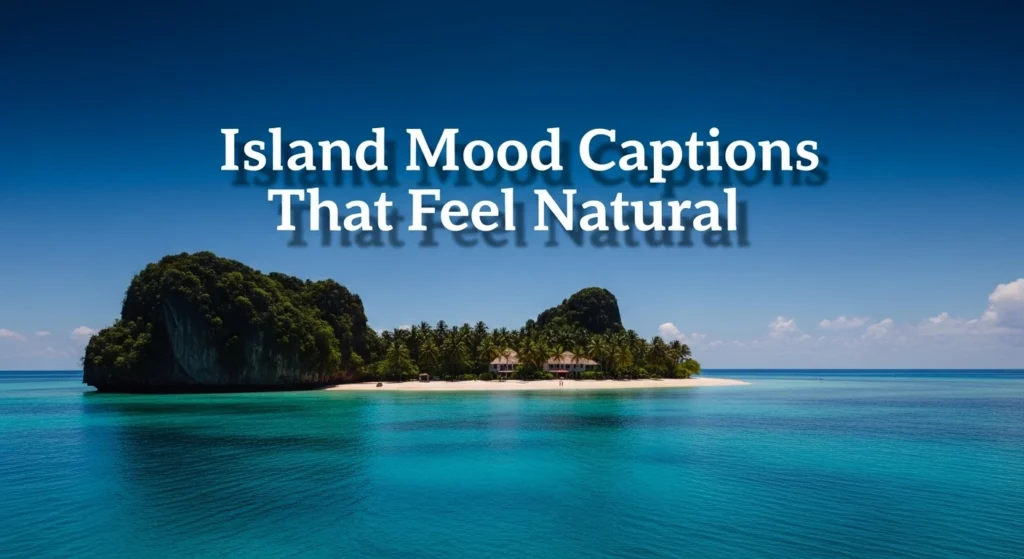 island mood captions that feel natural