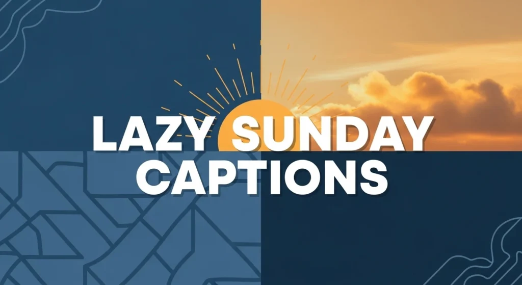 Lazy Sunday Captions