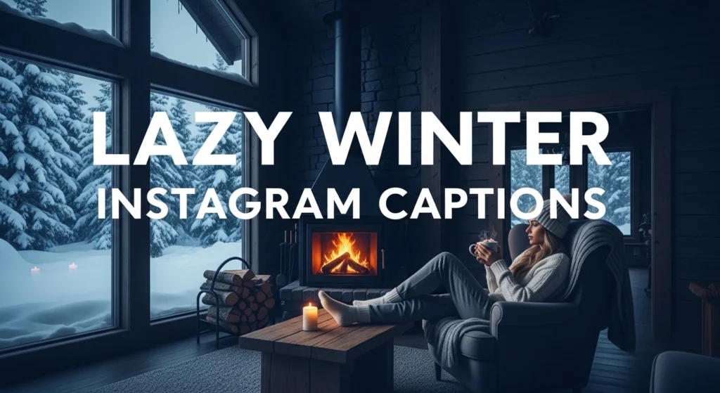Lazy Winter Instagram Captions