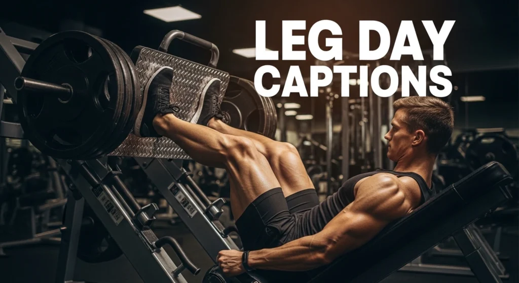 Leg Day Captions