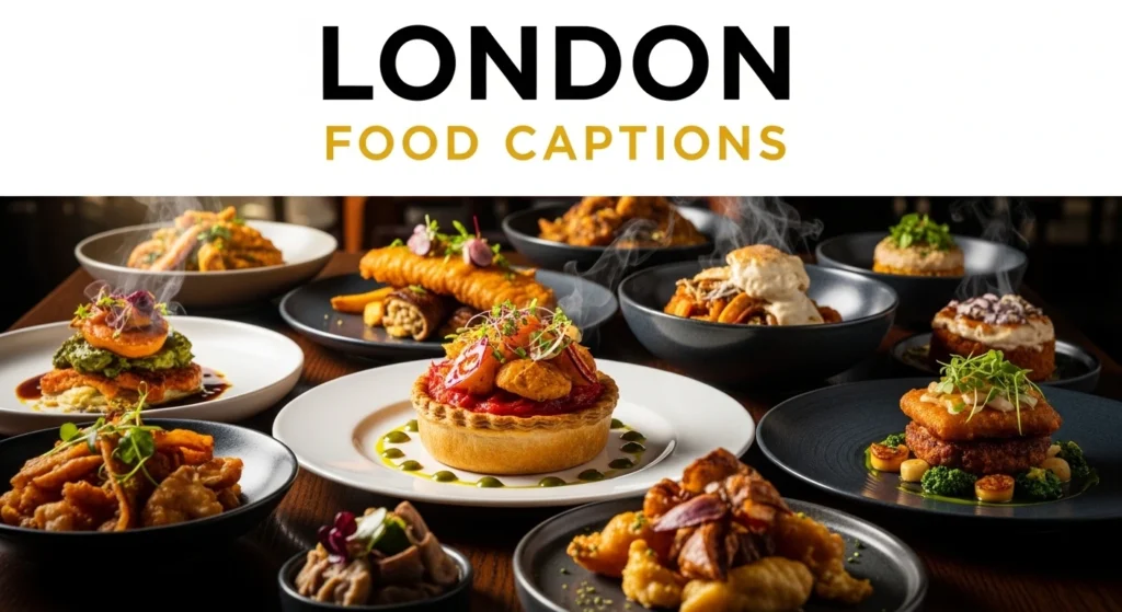 London Food Captions