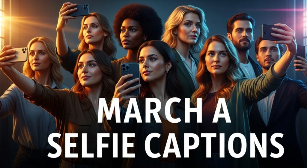 March Selfie Captions