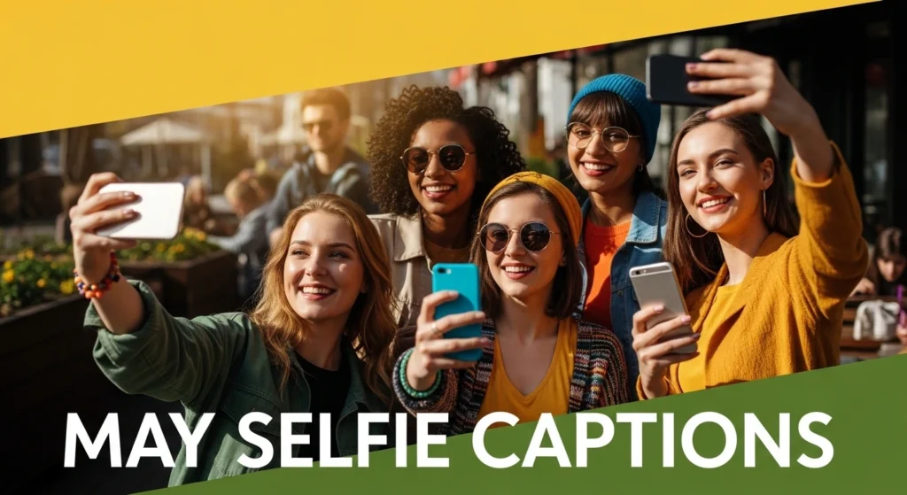 May Selfie Captions