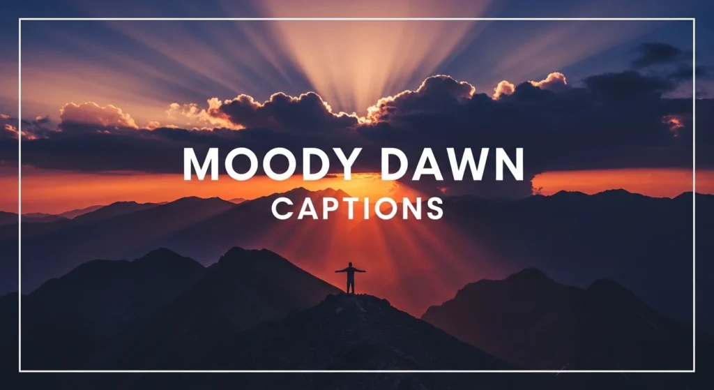 Moody Dawn Captions