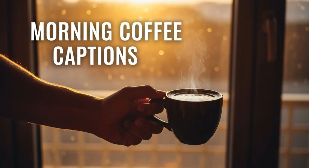 Morning Coffee Captions