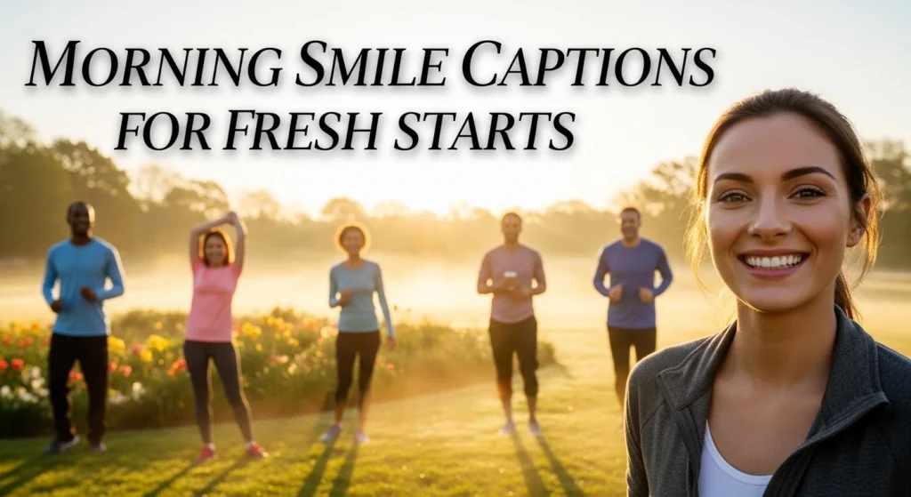 morning smile captions for fresh starts