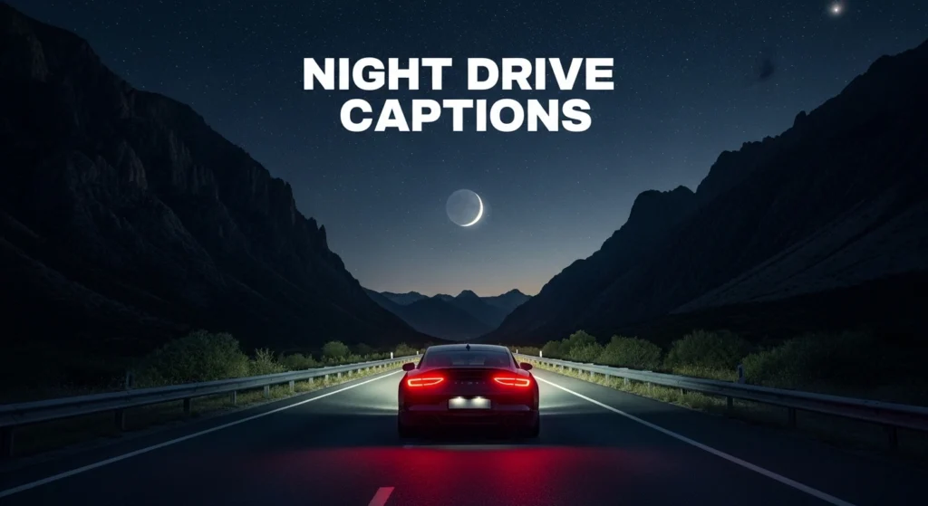 Night Drive Captions