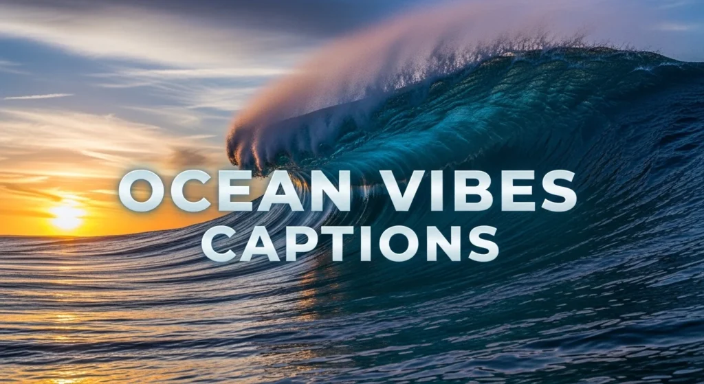 Ocean Vibes Captions