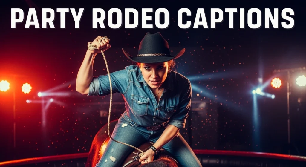 Party Rodeo Captions