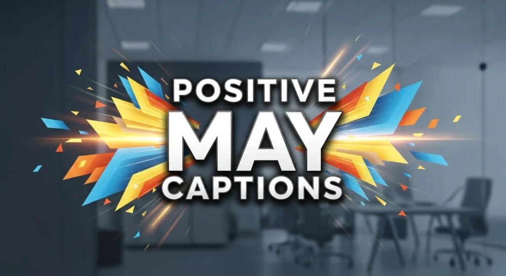 Positive May Captions