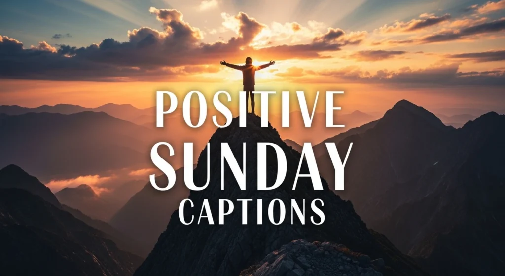 Positive Sunday Captions