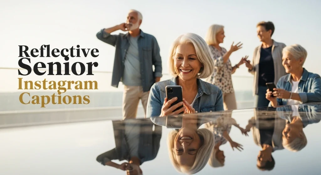 Reflective Senior Instagram Captions