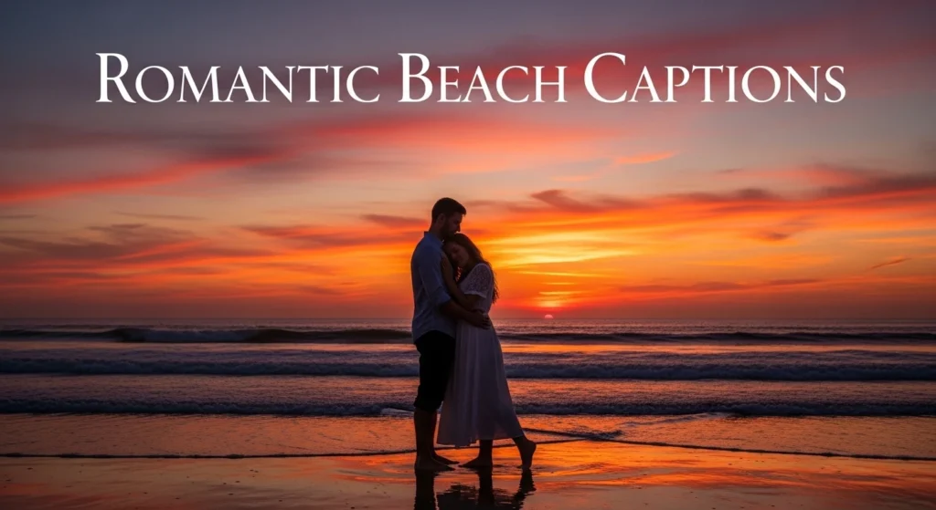 Romantic Beach Captions