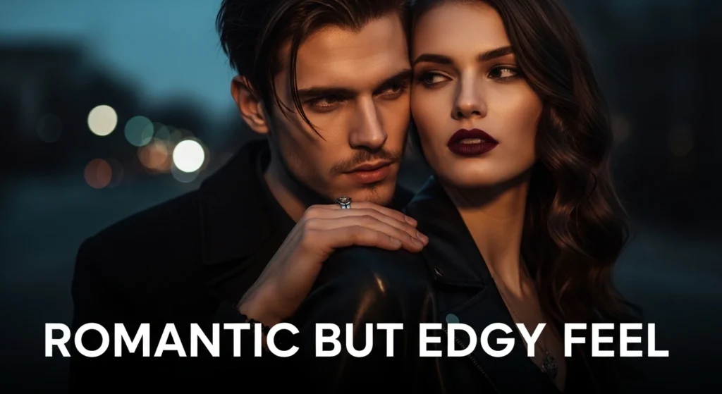 Romantic But Edgy Feel