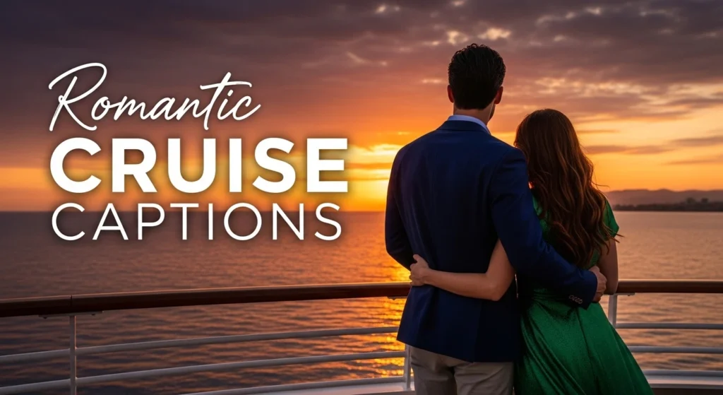 Romantic Cruise Captions