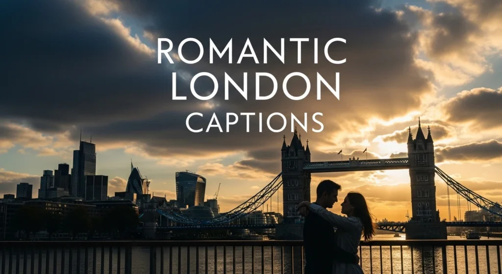 Romantic London Captions