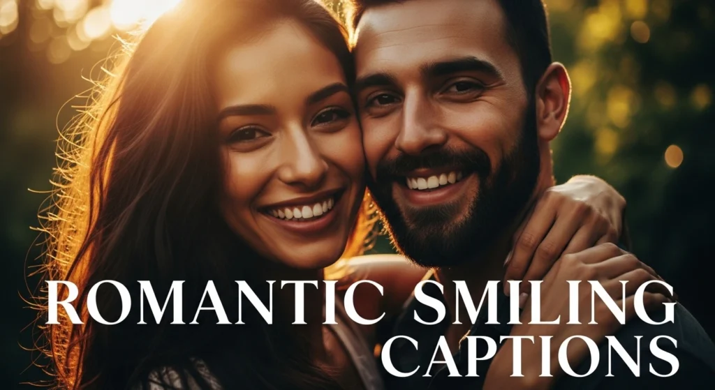 Romantic Smiling Captions