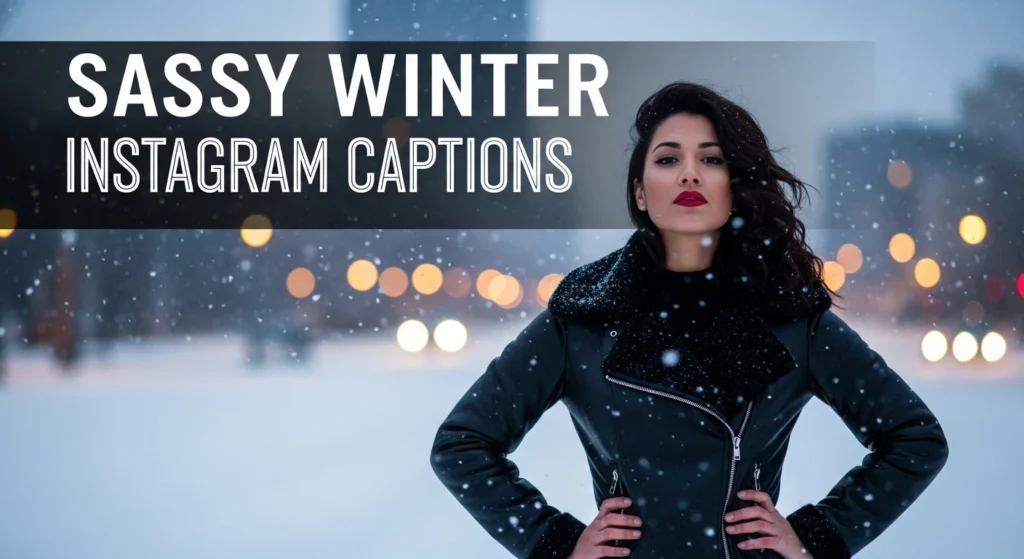 Sassy Winter Instagram Captions