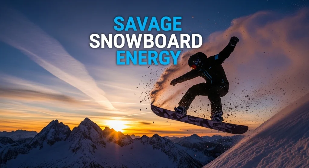 Savage Snowboard Energy