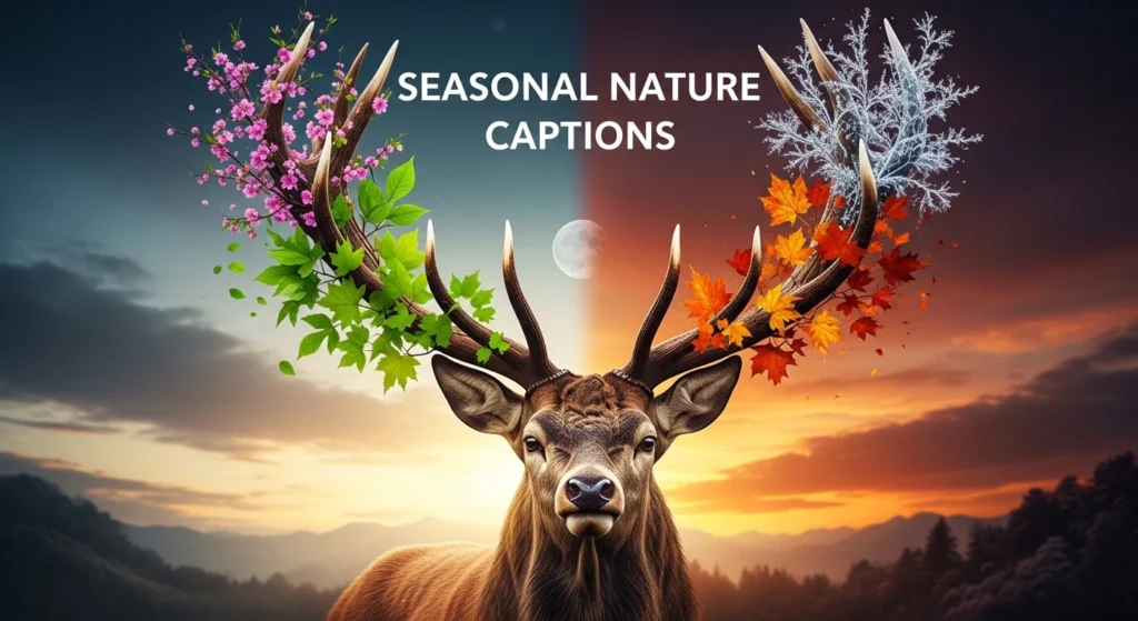 Seasonal Nature Captions