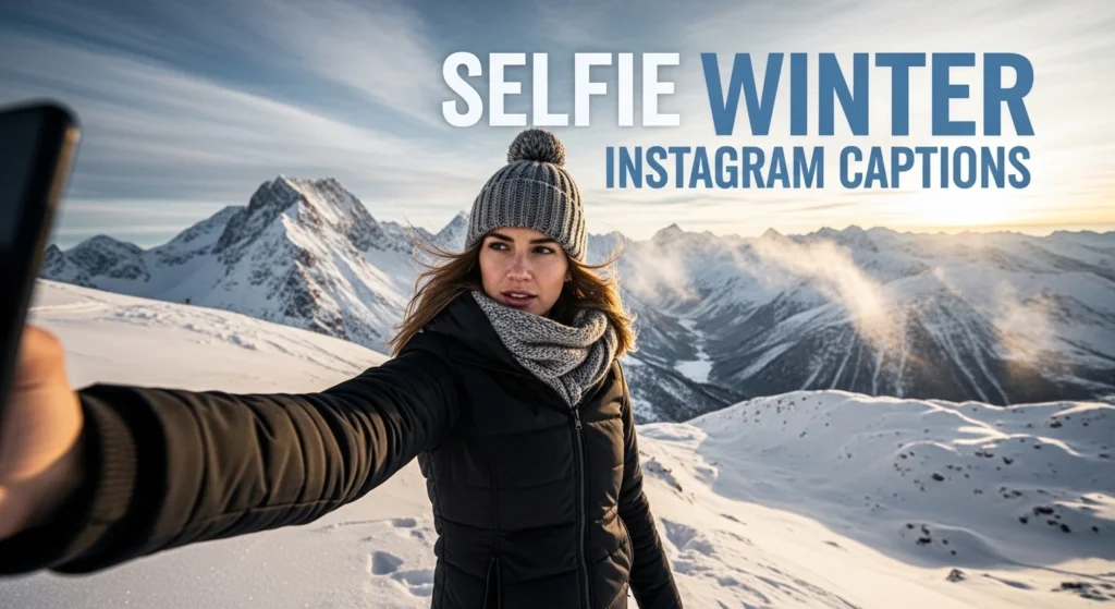 Selfie Winter Instagram Captions
