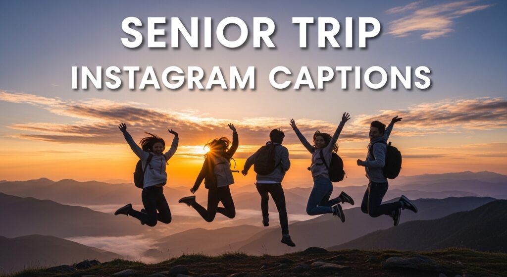 Senior Trip Instagram Captions